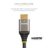 StarTech.com 12ft (4m) HDMI 2.1 Cable 8K - Certified Ultra High Speed HDMI Cable 48Gbps - 8K 60Hz/4K 120Hz HDR10+ eARC - Ultra HD 8K HDMI Cord - Monitor/TV/Display - Flexible TPE Jacket