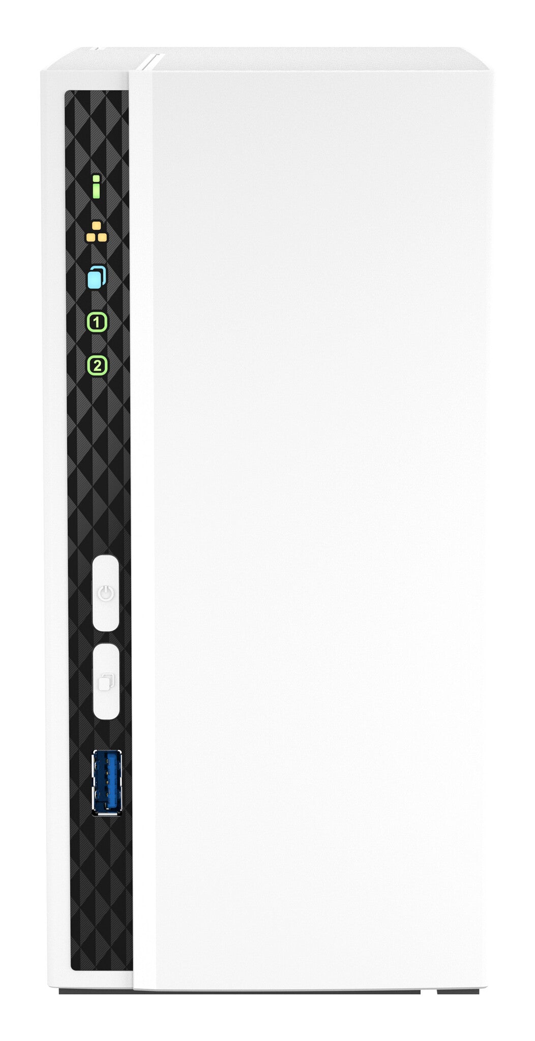 QNAP TS-233 Tower NAS | 2-bay, HDD & SSD, ARM CPU, 2 GB GB RAM, 1 x LAN Ports
