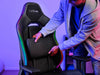 Trust GXT 719 Ruya PC gaming chair Padded seat Black