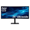 Acer Professional CZ342CURJ0BMIPHUZX CURVED 120HZ 34" Wide Quad HD Curved Monitor | 3440 x 1440 120Hz 1ms HDMI DP