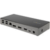 StarTech.com USB C Dock - Triple 4K Monitor USB Type-C Docking Station - 100W Power Delivery - DP 1.4 Alt Mode & DSC, 2x DisplayPort 1.4/HDMI 2.0 - 6xUSB (2x 10Gbps) - Windows/Chrome