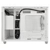 ASUS Prime AP201 MicroATX Mini Tower PC Case White | Liquid Cooling Support