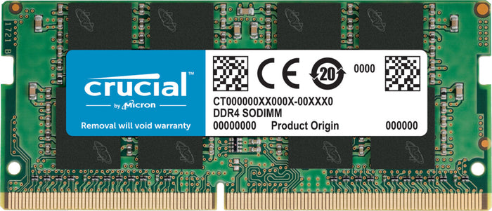 Crucial CT8G4SFRA32A 8 GB (1x8 GB) DDR4 3200 MHz Memory Kit | CL22