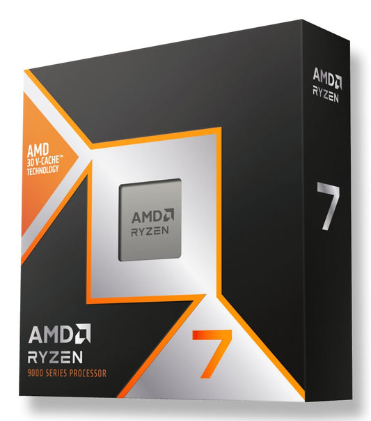 AMD Ryzen 7 9800X3D Processor | 8C/16T 4.7/5.2 GHz AM5 Graphics 120 W TDP | No Cooler