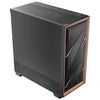 Antec FLUX SE Midi Tower PC Case Black, Wood | Liquid Cooling Support