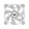 ASUS TUF GAMING TF120 ARGB WHITE EDITION Cooler | 120mm 1900 RPM 76 CFM RGB White