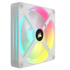 Corsair iCUE LINK QX140 Case Fan | 140mm 2000 RPM 63.1 CFM PWM RGB White