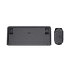Trust Lyra Keyboard | Wired & Wireless, QWERTY, Black, Mouse Included