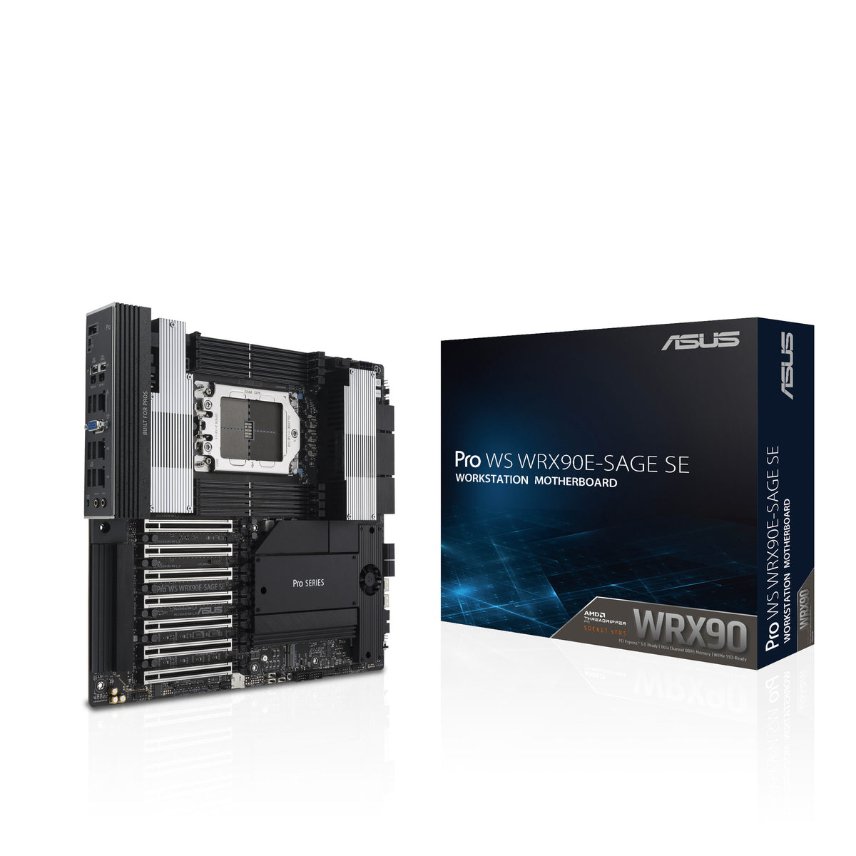 ASUS PRO WS WRX90E-SAGE SE EEB AMD Motherboard | sTR5 Socket - 8 x DDR5 Memory Slots
