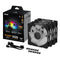 ASUS TUF Gaming TR120 ARGB Reverse Fan - Triple Pack Case Fan | 120mm PWM RGB Hydraulic Bearing Black
