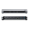 ALOGIC TB4D3TB notebook dock/port replicator Wired Thunderbolt 4 Black