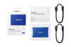 Samsung Portable SSD T7 1 TB Encrypted Portable SSD | USB 3.2 Gen 2 Blue