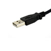 StarTech 1 ft Panel Mount USB Cable A to A - F/M
