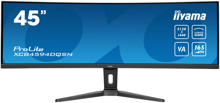 iiyama PROLITE XCB4594DQSN-B1 45" Dual QHD Curved Gaming Monitor | 5120 x 1440 165Hz HDMI DP