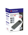 Verbatim Executive Fingerprint Secure 1 TB Encrypted Portable SSD | USB 3.2 Gen 1 Grey