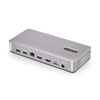 StarTech.com USB4 Docking Station, USB-C 40Gbps, Dual Video HDMI, Up to 2x 4K 60Hz 4:4:4 (RGB) or 2x 4K 120Hz 4:2:2, Multi-Monitor Dock, 6x USB, 2.5GbE, 100W PD