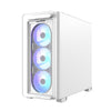 ASUS A23 PLUS TG ARGB WHITE PC Case White | Liquid Cooling Support