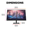HP OMEN by HP 31.5 inch QHD 165Hz Gaming Monitor - OMEN 32q 32" Quad HD Gaming Monitor | 2560 x 1440 165Hz 1ms HDMI DP