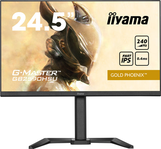 iiyama G-MASTER GB2590HSU-B5 25" Full HD Gaming Monitor | 1920 x 1080 240Hz HDMI DP