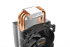be quiet! PURE ROCK SLIM 2 CPU Cooler | 90mm 2000 RPM Rifle bearing 130W TDP Intel & AMD Compatible Silver