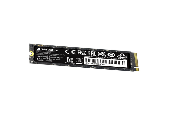 Verbatim Vi5000 1 TB PC/Laptop Internal SSD | 3D NAND NVMe PCI Express 4.0 M.2