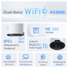 TP-LINK Outdoor / Indoor Whole Home Mesh WiFi 6 Unit AX3000 Dual-band Wi-Fi 6 Mesh System | 1-Pack, White