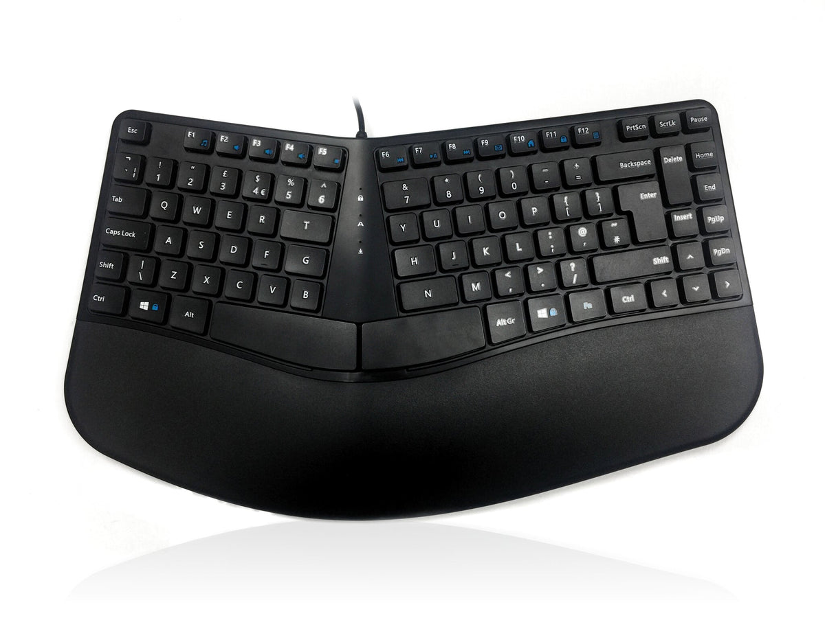 Accuratus KYB-CONTOUR-UBK Keyboard | Wired, QWERTY, Black