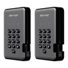 iStorage diskAshur PRO2 256 GB Encrypted Portable SSD | USB 3.2 Gen 1 Grey