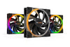be quiet! Light Wings 3 Pack Fan | 120mm 1700 RPM 41.51 CFM PWM RGB Rifle bearing Black