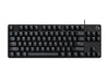 Logitech G G413 TKL SE Mechanical Gaming Keyboard Mechanical Gaming Keyboard | Wired, QWERTY, Tenkeyless (80 - 87%), Black, Backlit