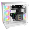 be quiet! LIGHT BASE 600 DX White ARGB Midi Tower PC Case White | Liquid Cooling Support