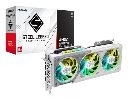 Asrock Steel Legend AMD Radeon RX 9070 XT 16GB