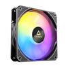 Antec P12R PWM ARGB Case Fan | 120mm 61.46 CFM RGB Hydraulic Bearing Black