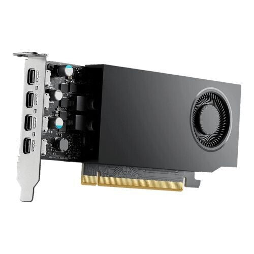 PNY RTx A1000 8 GB GDDR6 Graphics Card | PCIe 4.0 x8 | Active Cooling