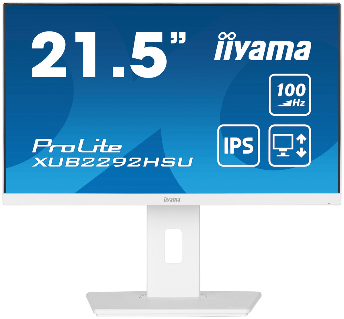 iiyama ProLite XUB2292HSU-W6 22" Full HD Monitor | 1920 x 1080 100Hz HDMI DP