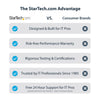 StarTech.com 2-Port 2.5Gbps NBASE-T PCIe Network Card, Intel I225-V, Dual-Port Computer Network Card, Multi-Gigabit NIC, PCI Express Server LAN Card, Desktop Ethernet Interface