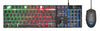 Trust GXT 838 Azor Mechanical Gaming Keyboard | Wired, QWERTY, Full-size (100%), Black, Backlit, Mouse Included