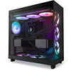 NZXT RF-U36HF-B1 Case Fan | 360mm 2400 RPM RGB Fluid Dynamic Bearing (FDB) Black