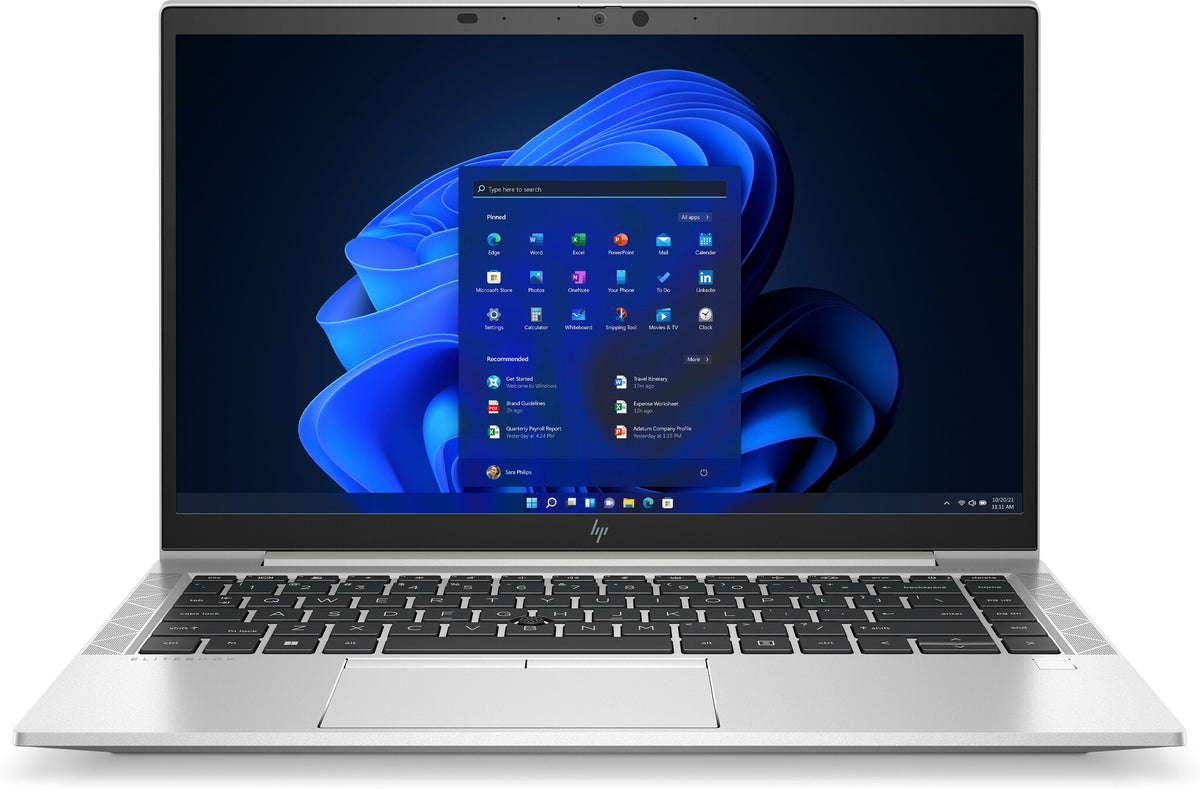 HP EliteBook 845 G8 5600U Notebook 35.6 cm (14") Full HD AMD Ryzen™ 5 8 GB DDR4-SDRAM 256 GB SSD Wi-Fi 5 (802.11ac) Windows 10 Pro Silver