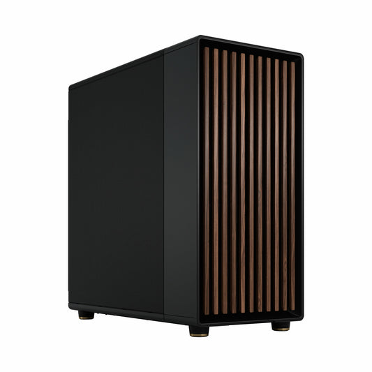 Fractal Design FD-C-NOR1X-01 Midi Tower PC Case Black, Charcoal | Liquid Cooling Support