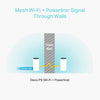 TP-LINK + AV1000 Whole Home Hybrid Mesh Wi-Fi System AC1200 Dual-band Wi-Fi 5 Mesh System | 3-Pack, White