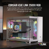 Corsair 2500X RGB Micro Tower PC Case White | Liquid Cooling Support