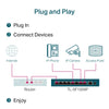 TP-Link 9-Port 10/100Mbps Desktop Switch with 8-Port PoE+
