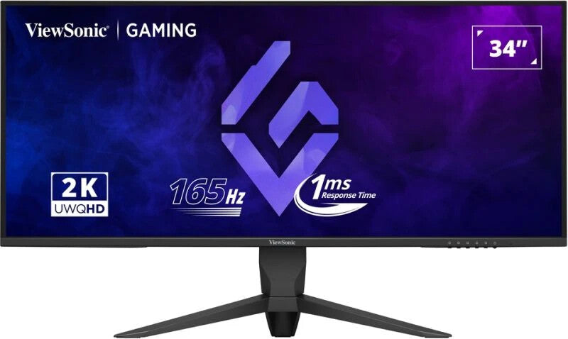 Viewsonic VX Series VX3480-2K-PRO 34" UltraWide Quad HD Gaming Monitor | 3440 x 1440 165Hz 1ms HDMI DP