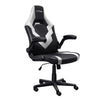 Trust GXT 703 Riye PC gaming chair Upholstered seat Black, White
