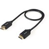 StarTech.com 1.6ft (50cm) Premium Certified HDMI 2.0 Cable with Ethernet - High Speed Ultra HD 4K 60Hz HDMI Cable HDR10 - HDMI Cord (Male/Male Connectors) - For UHD Monitors, TVs, Displays