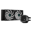 DeepCool LE520 AIO Liquid Cooler | 2400mm 85.85 CFM PWM RGB Black