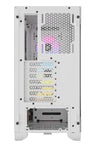 Corsair CC-9011256-WW ARGB Midi Tower PC Case White | Liquid Cooling Support
