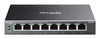 TP-Link Omada ES208GP network switch Managed L2 Gigabit Ethernet (10/100/1000) Power over Ethernet (PoE) DIN rail Black