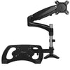 StarTech Desk-Mount Monitor Arm with Laptop Stand - Full Motion - Articulating